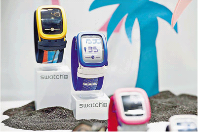 swatch将推出具备强大支付功能的智能手表