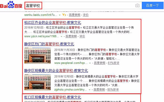 上海网站优化